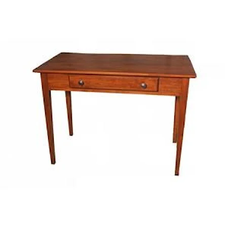 Writing Desk Finished in Antique Cherry with Antique Bronze Hardware